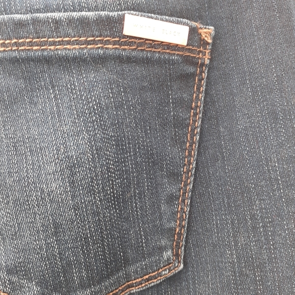 WHITE HOUSE BLACK MARKET Embelished Tuxedo Jeans - Picture 15 of 16